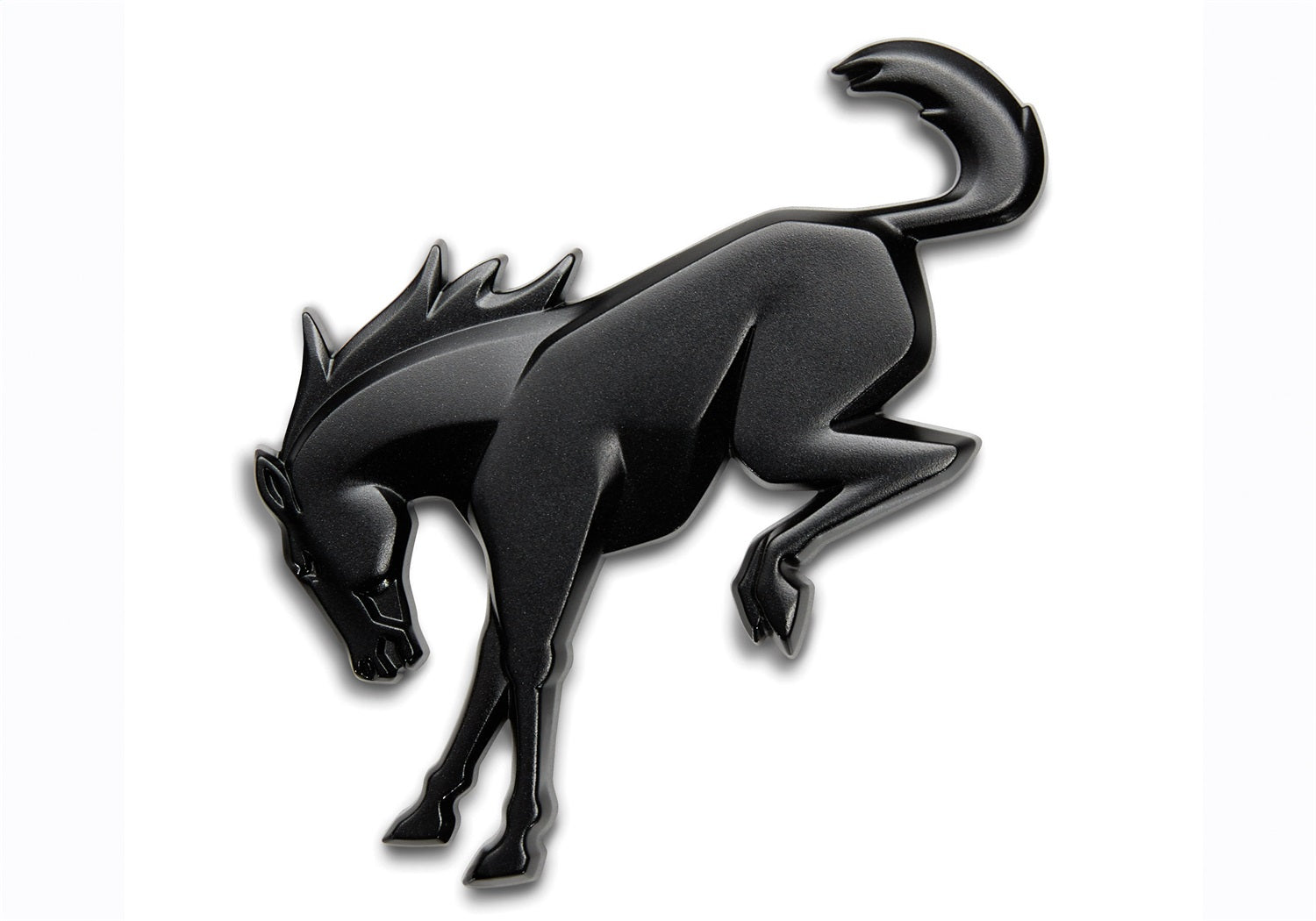 Ford Performance 2021-2026 Bronco Rear Emblem - Matte Black - M-1447-BRMB - Image 2