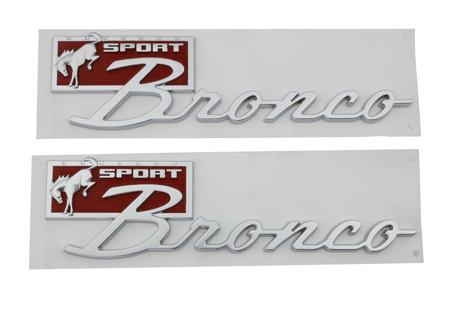 Ford Performance 2021-2025 Bronco Sport Script Fender Badge Kit - M-1447-BSPRT - Image 2