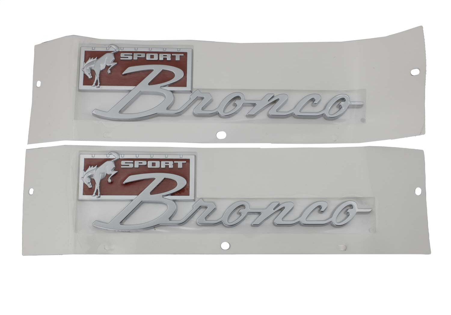 Ford Performance 2021-2025 Bronco Sport Script Fender Badge Kit - M-1447-BSPRT - Image 7