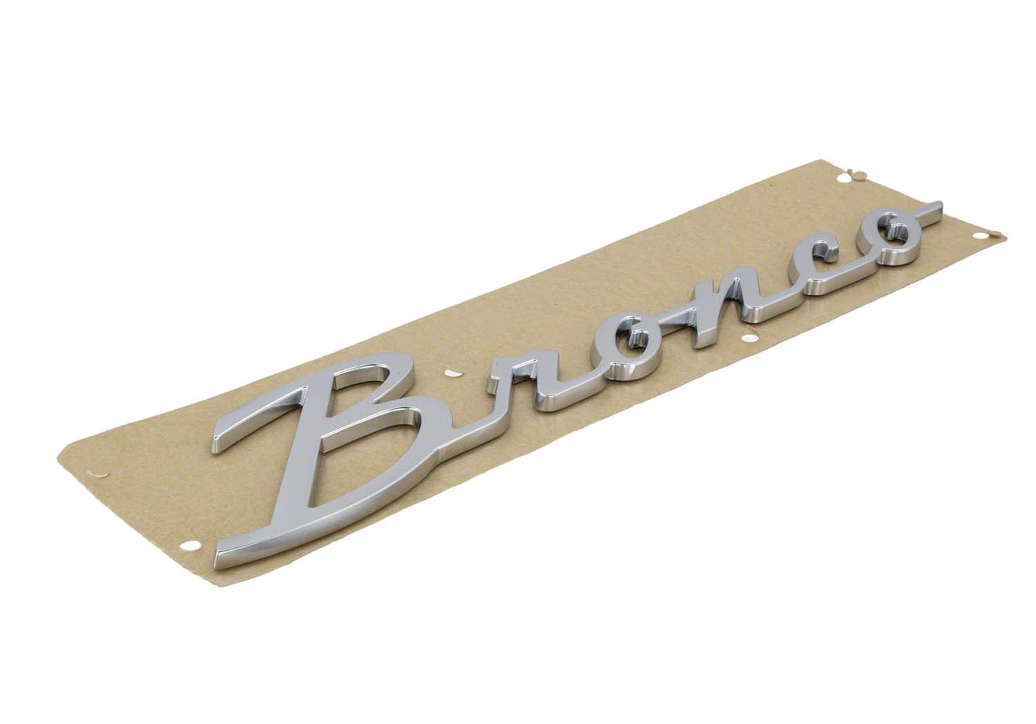 Ford Performance 2021-2025 "Bronco" Script Emblem Kit - Silver - M-1447-BSS - Image 3