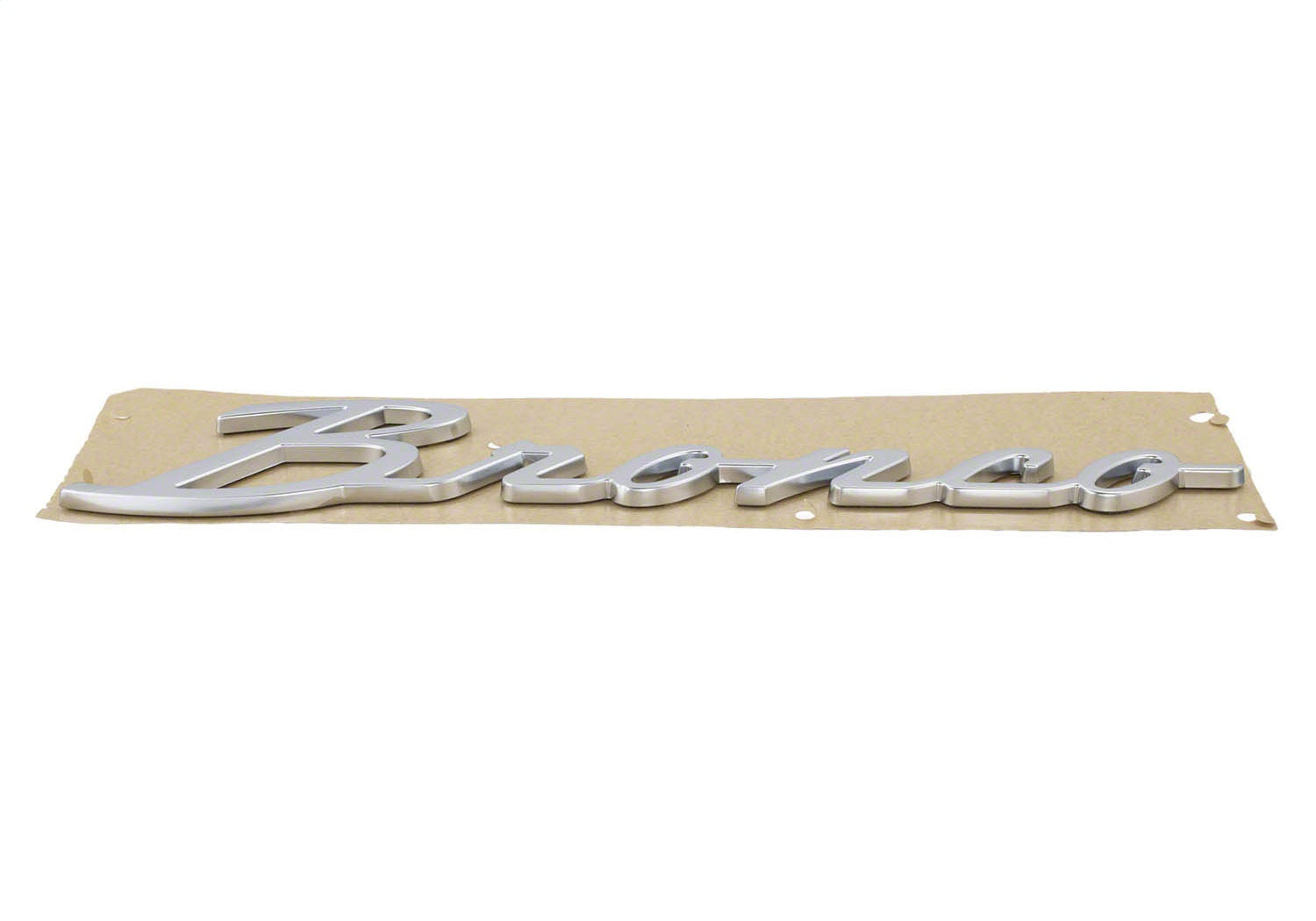 Ford Performance 2021-2025 "Bronco" Script Emblem Kit - Silver - M-1447-BSS - Image 4