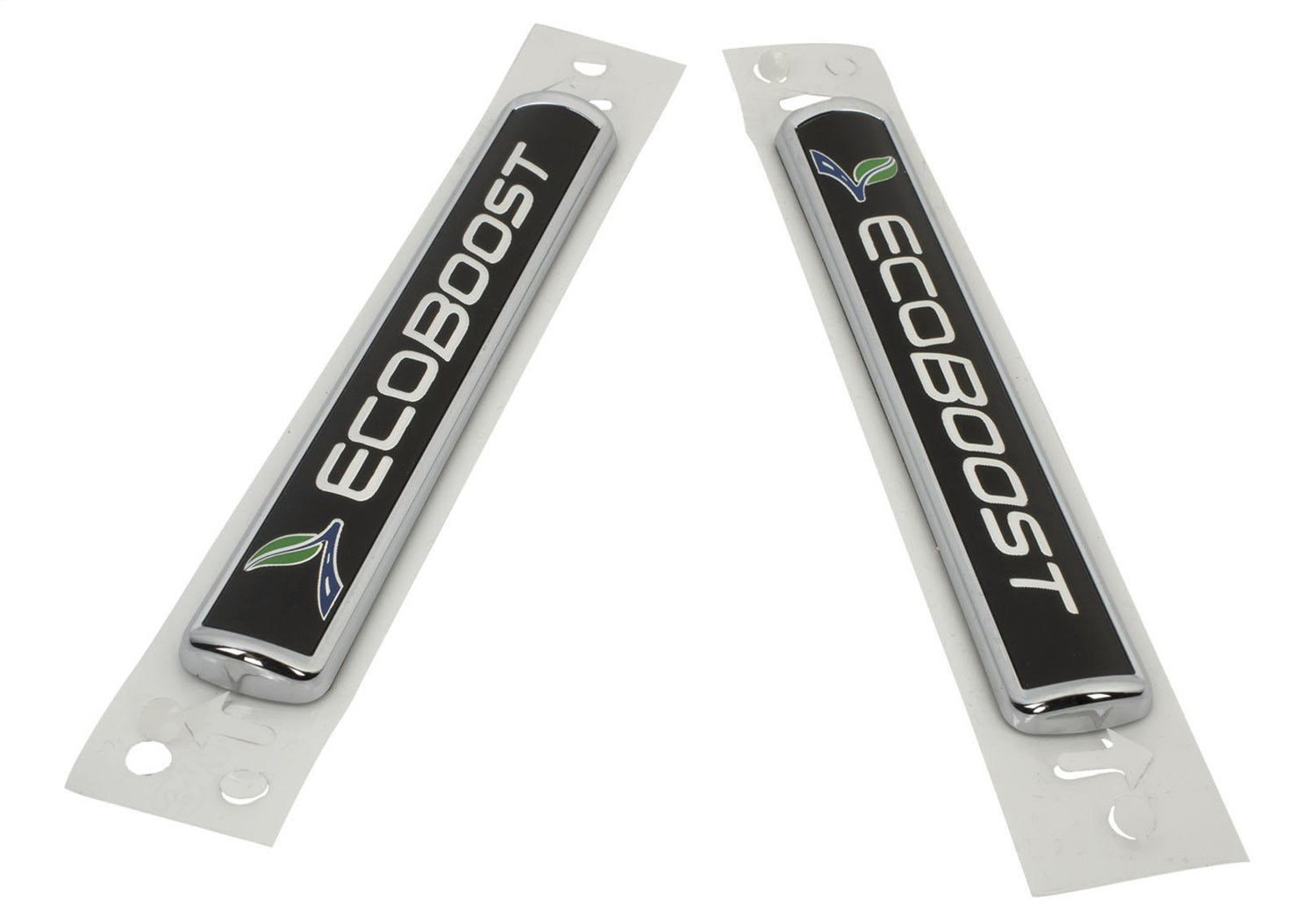 Ford Performance EcoBoost Emblems/Badges - Black And Silver - Pair - M-1447-EBBLK - Image 4