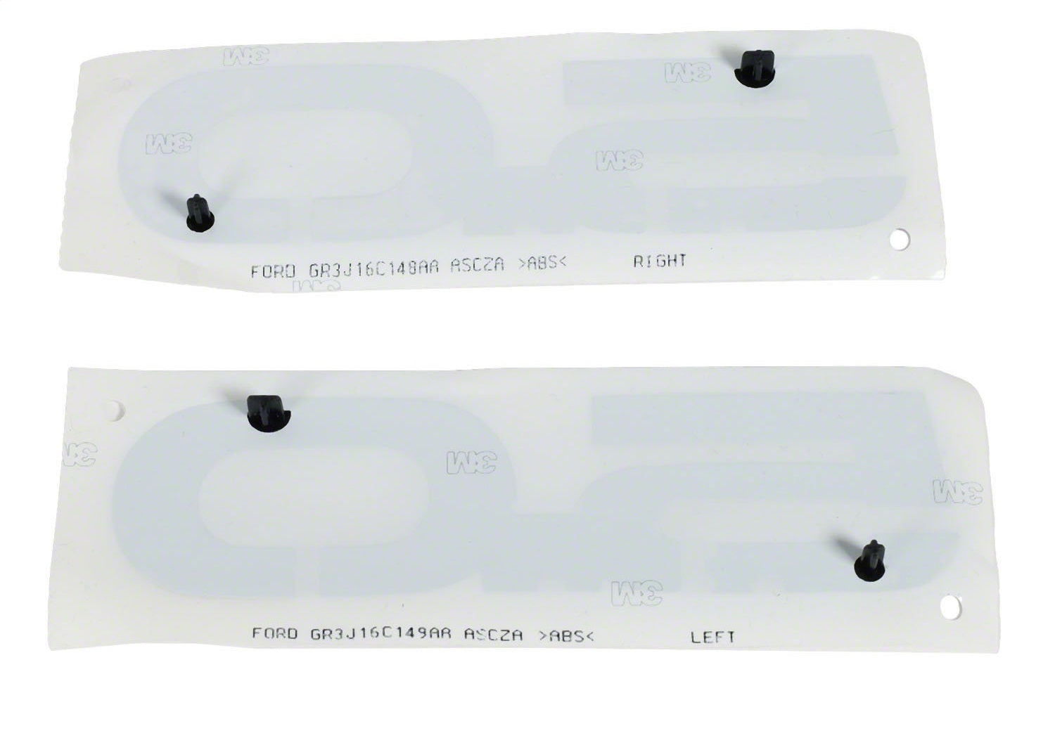 Ford Performance 2015-2023 Mustang 5.0L Fender Emblems/Badges - Black - Pair - M-1447-M50AB - Image 7