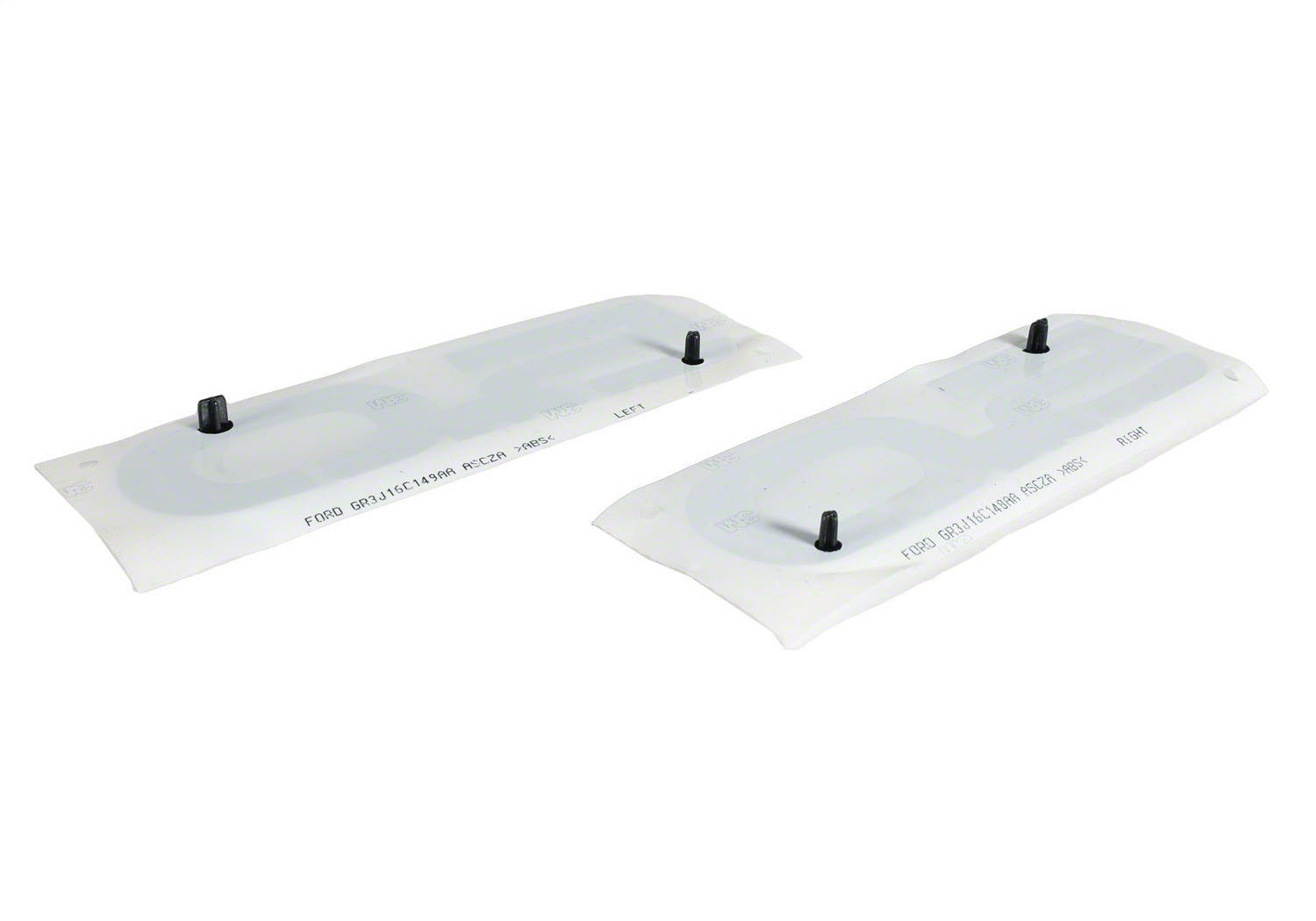 Ford Performance 2015-2023 Mustang 5.0L Fender Emblems/Badges - Black - Pair - M-1447-M50AB - Image 8