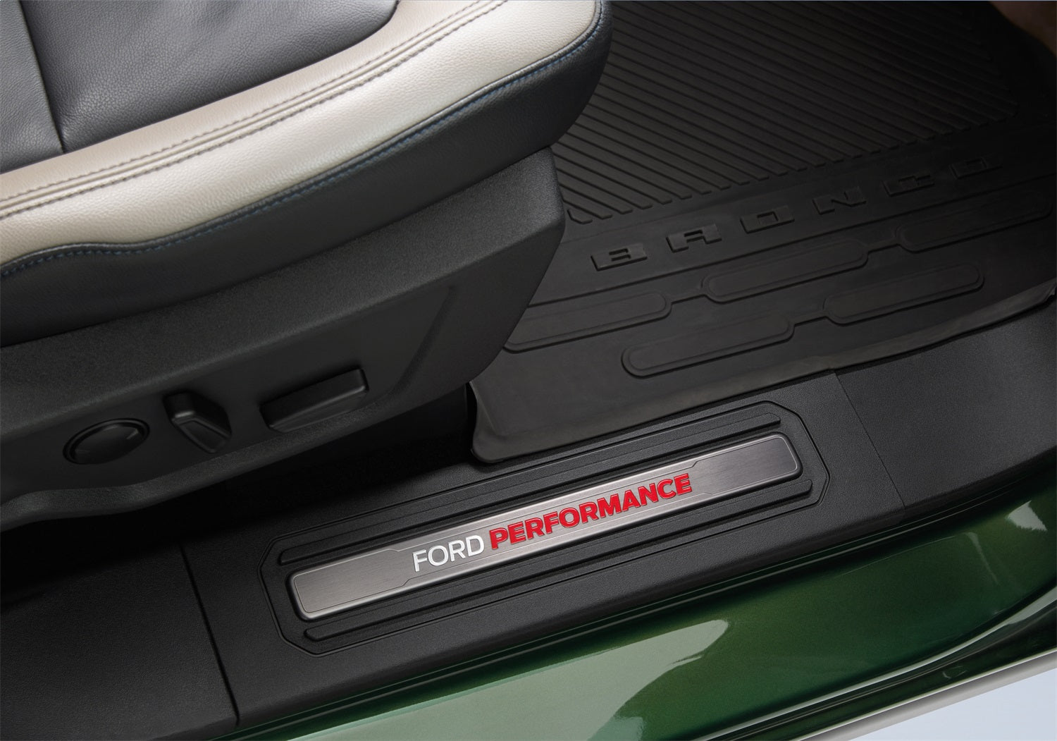 Ford Performance 2021-2025 Bronco Ford Performance Sill Plate Kit - M-1613208-B - Image 2