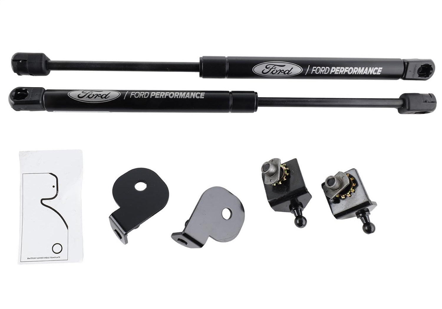 Ford Performance 2015-2023 Mustang Hood Lift Kit - Laser Engraved Logo - M-16826-MA - Image 3