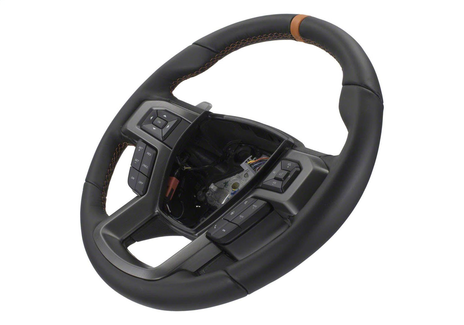 Ford Performance 2015-2018 F-150 Raptor Performance Steering Wheel Kit - Orange Sightline - M-3600-F15ROR - Image 4