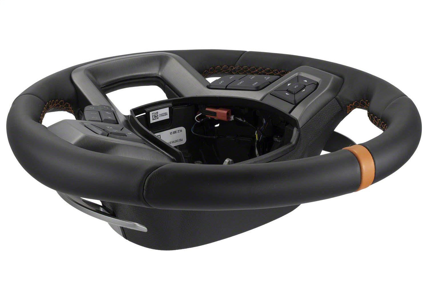 Ford Performance 2015-2018 F-150 Raptor Performance Steering Wheel Kit - Orange Sightline - M-3600-F15ROR - Image 5