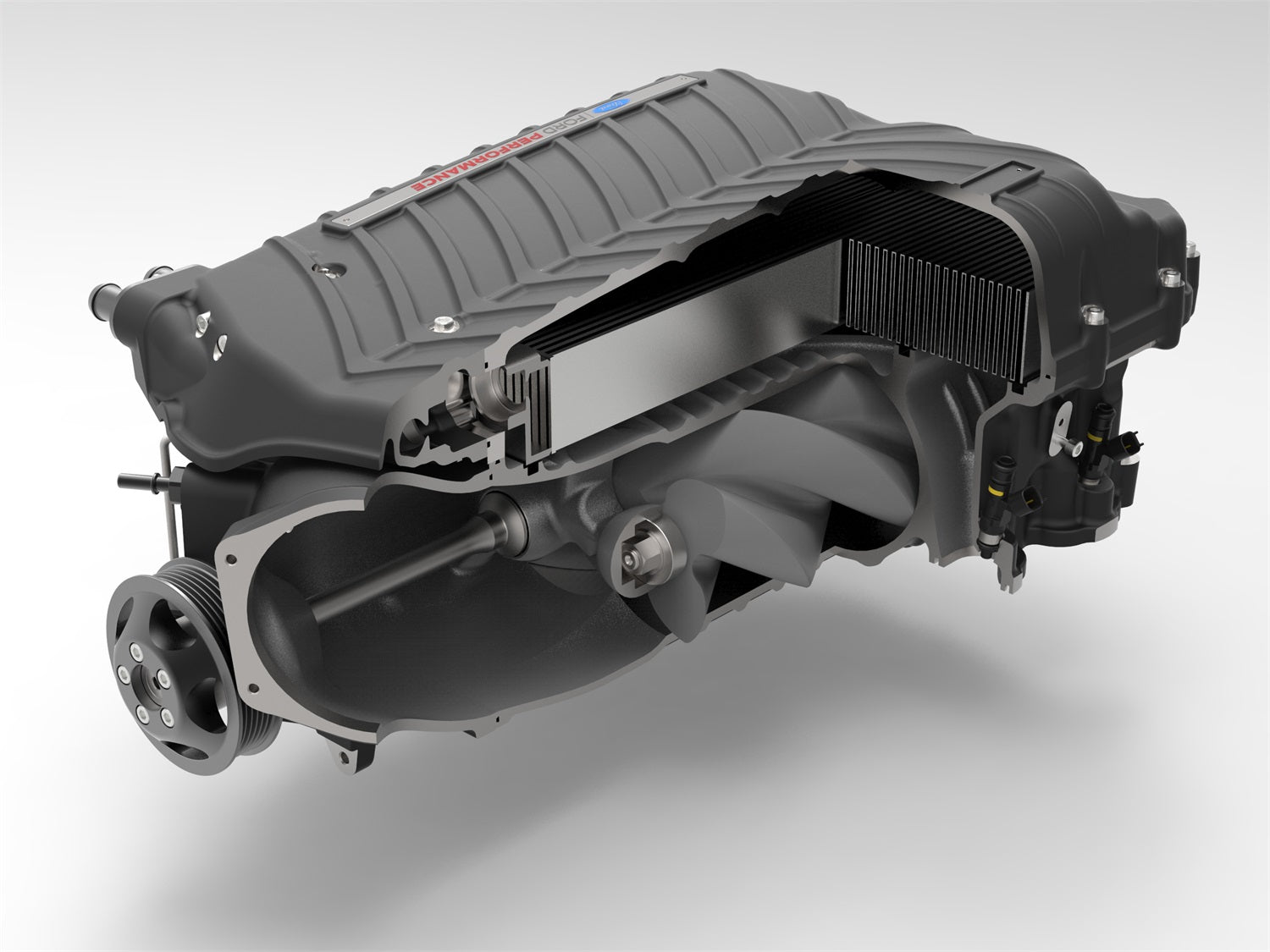 Ford Performance 2024-2025 Mustang GT And Dark Horse Supercharger Kit - M-6066-M8800 - Image 4