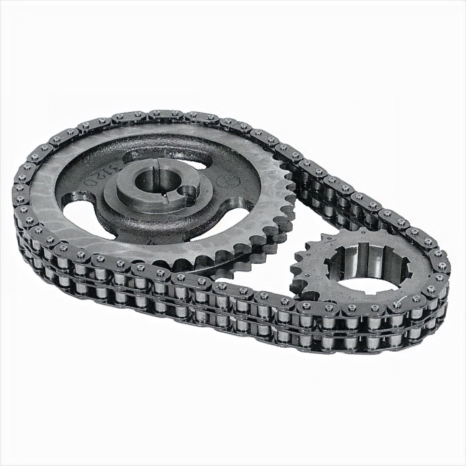 Ford Performance 302/351W Double Roller Timing Chain Set - Cast Iron Gear - M-6268-A302