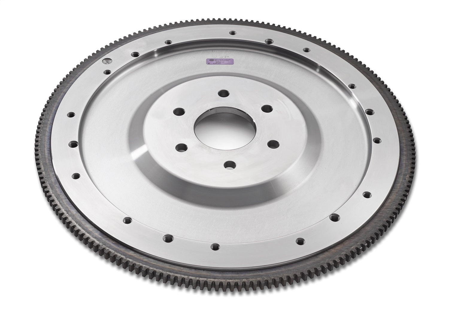 Ford Performance Manual Transmission Flywheel Billet Steel 184T 0 Oz - In. - M-6375-N427 - Image 2