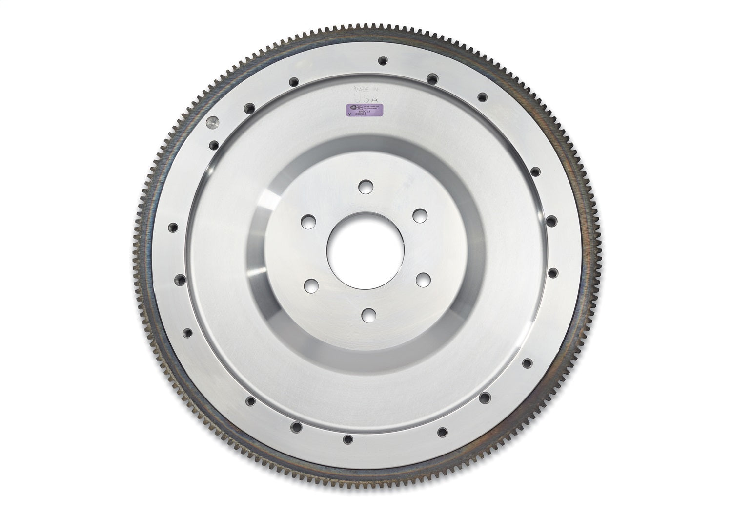 Ford Performance Manual Transmission Flywheel Billet Steel 184T 0 Oz - In. - M-6375-N427 - Image 3