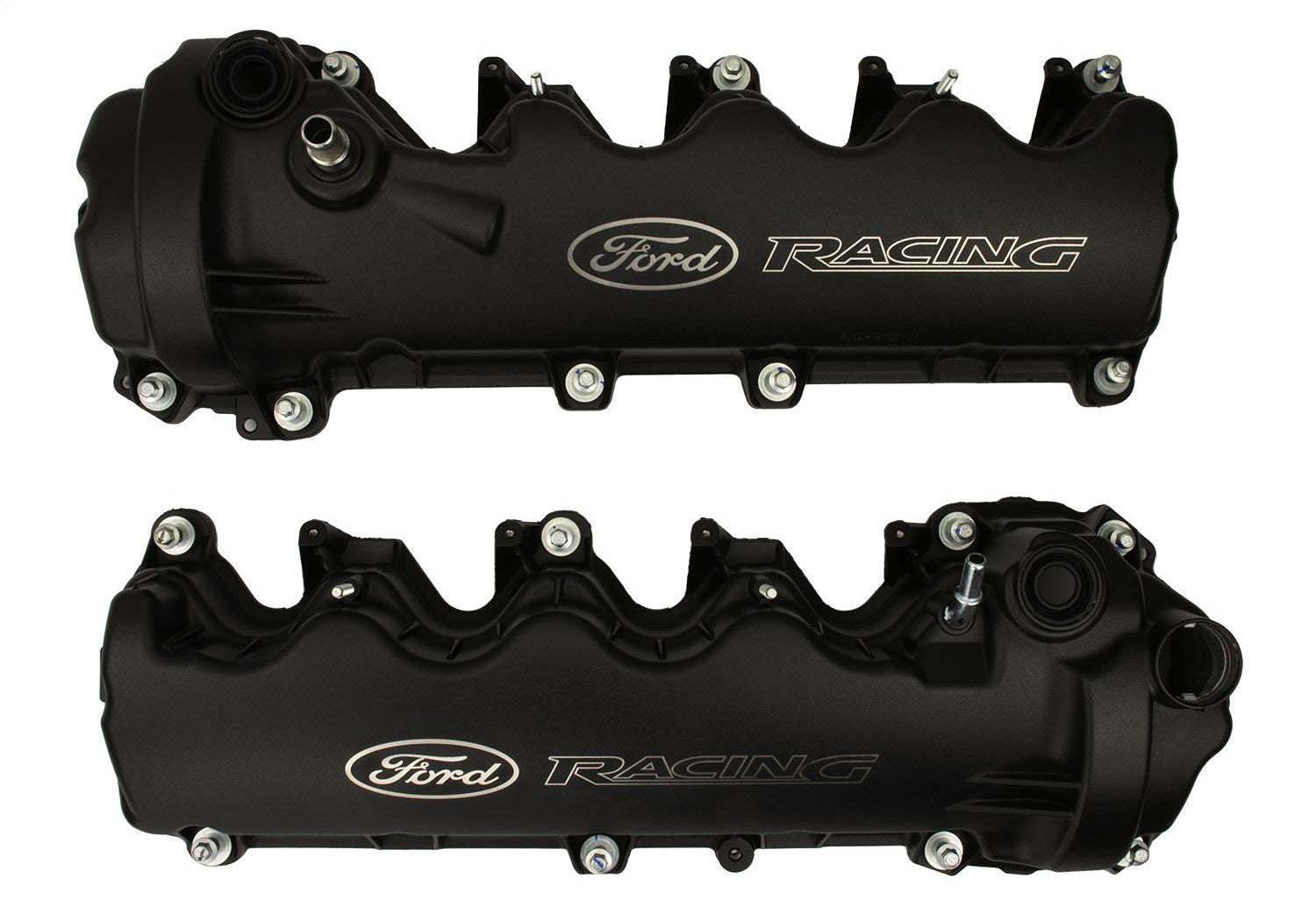 Ford Performance Black Ford Racing Coated 3 - Valve Cam Covers - M-6582-FR3VBLK