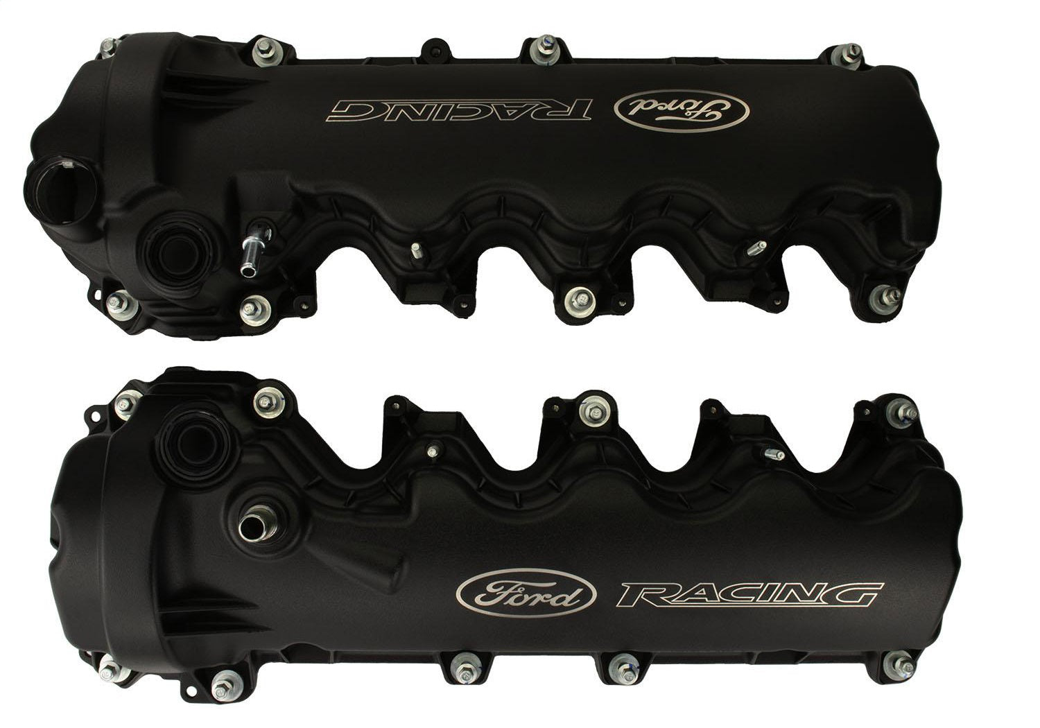 Ford Performance Black Ford Racing Coated 3 - Valve Cam Covers - M-6582-FR3VBLK - Image 3