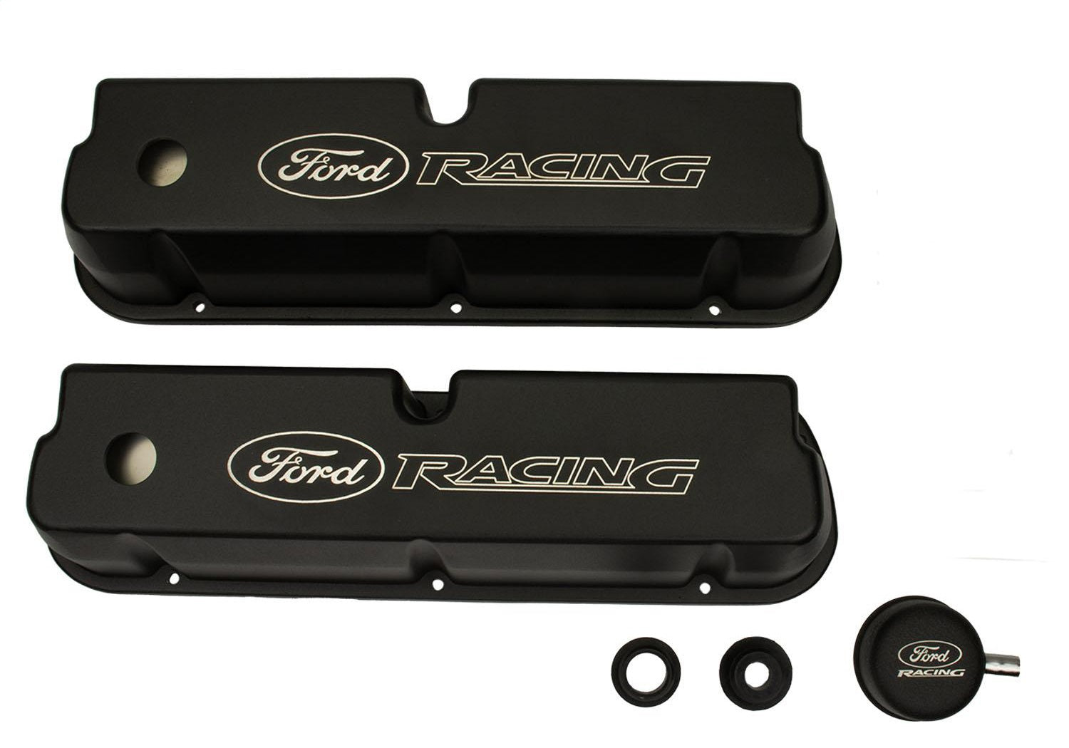 Ford Performance Black Satin Valve Covers - M-6582-LE302BK - Image 2
