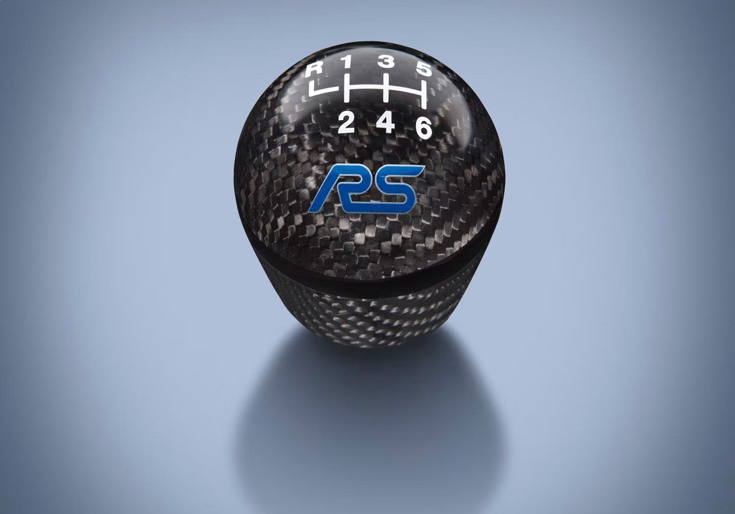 Ford Performance Focus RS Shift Knob - Carbon Fiber, 6 Speed - M-7213-FRSCF - Image 3