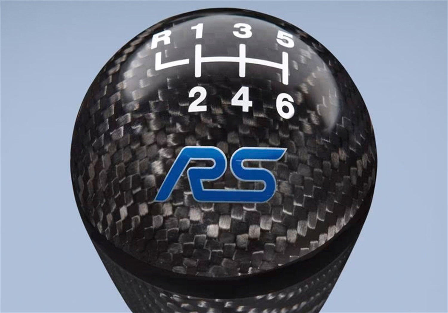 Ford Performance Focus RS Shift Knob - Carbon Fiber, 6 Speed - M-7213-FRSCF - Image 4
