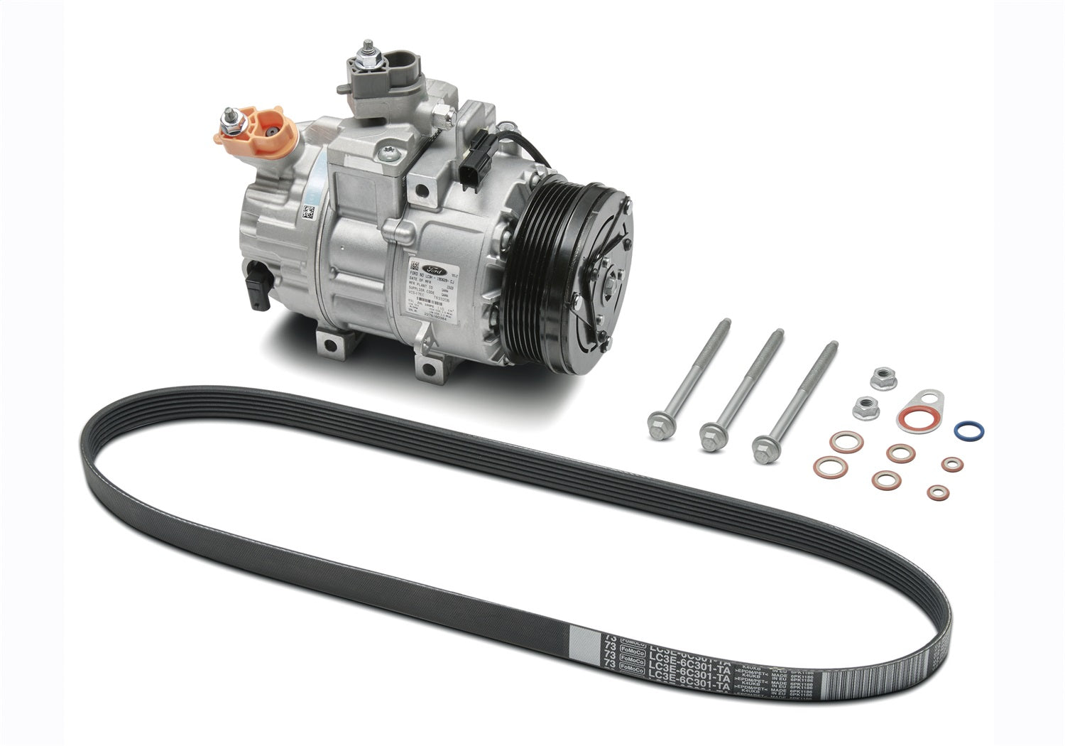 Ford Performance 7.3L Gas Engine A/C Add - On Kit - M-8600-SD73AC - Image 2