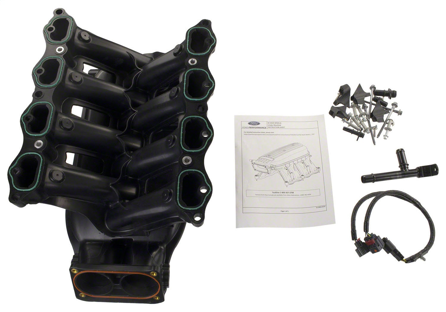 Ford Performance Cobra Jet Intake Manifold For 5.0L Coyote - M-9424-M50CJB - Image 7