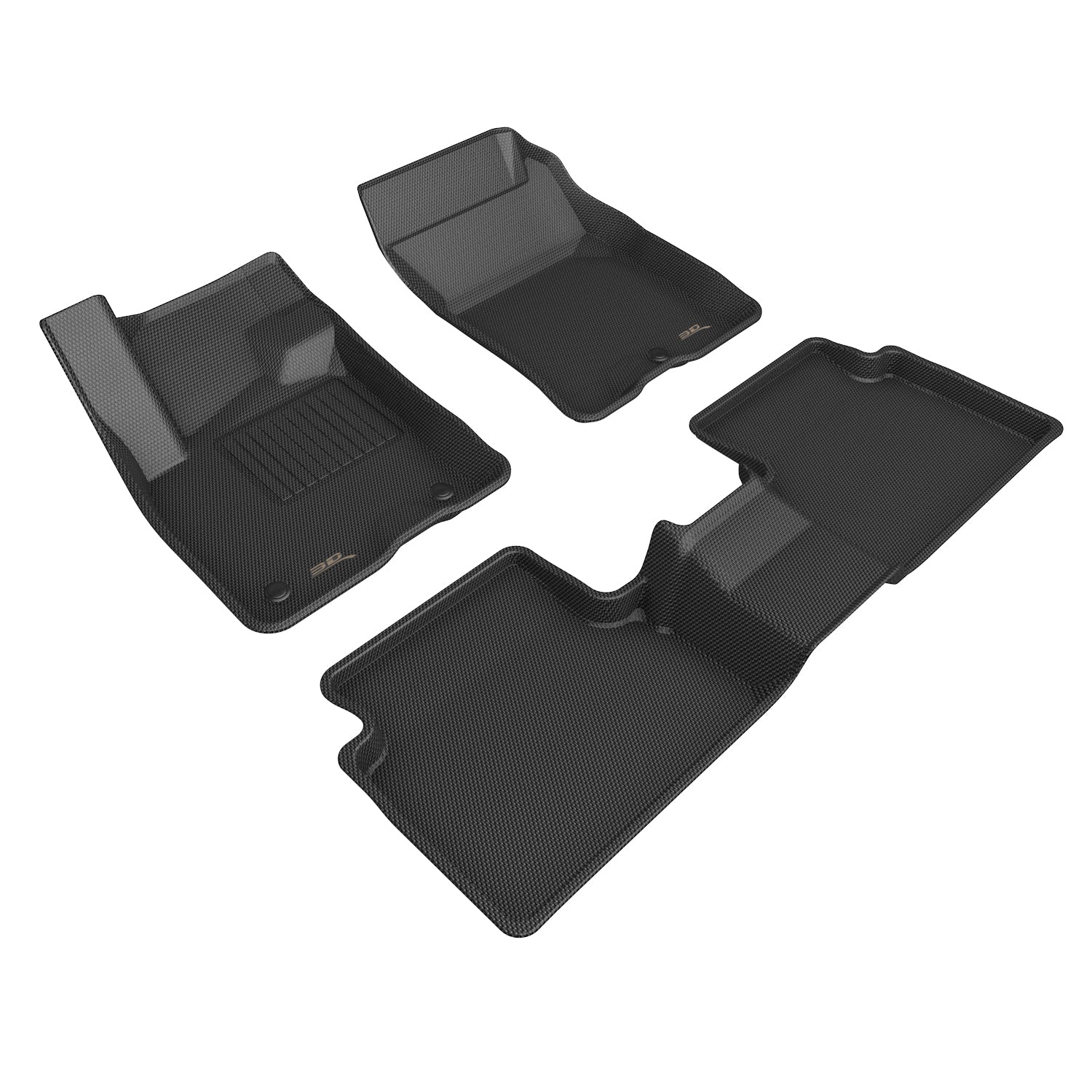 3D MAXpider Floor Mats 2021, 2023-2026 Ford Bronco Sport L1FR14601509