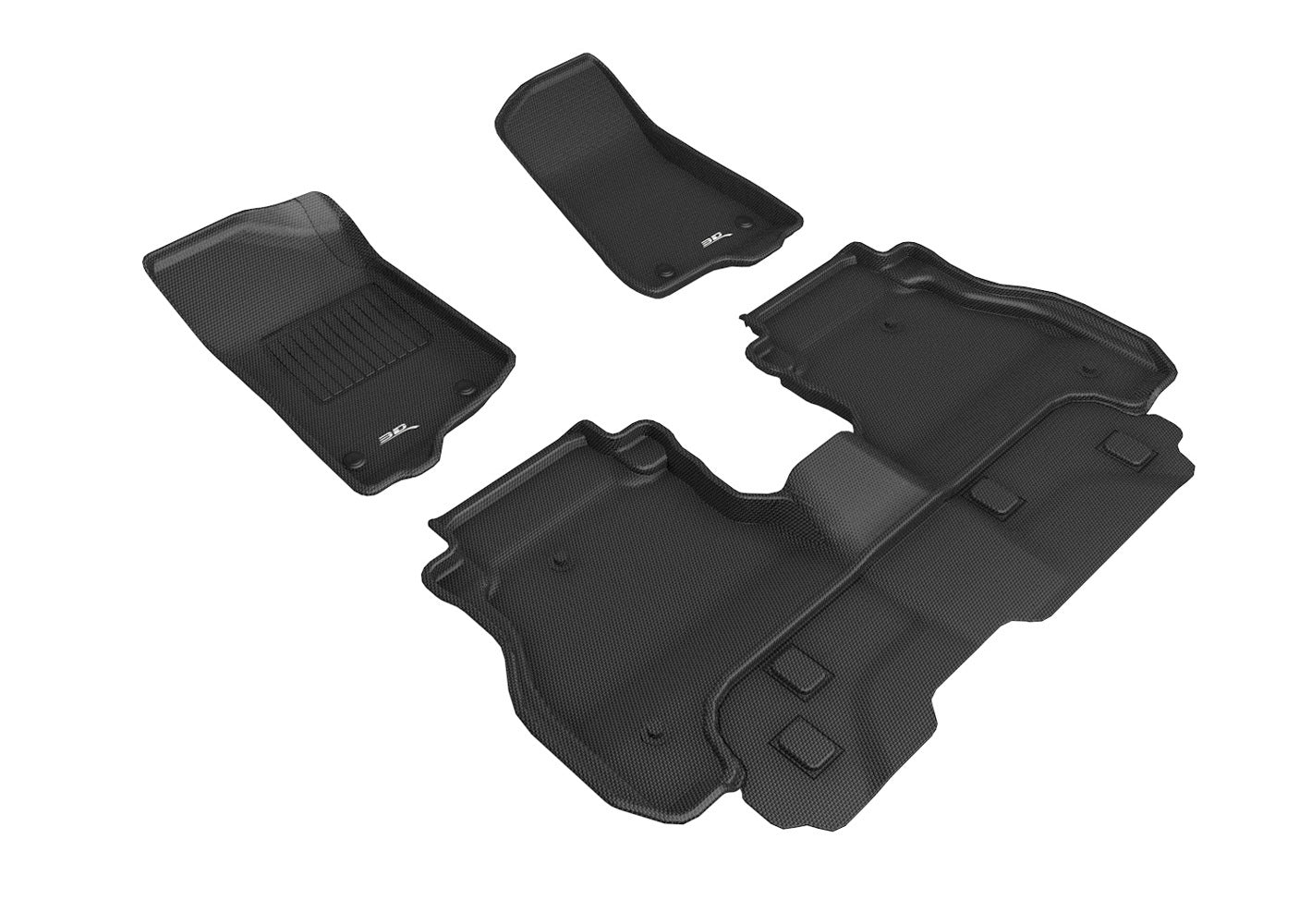 3D MAXpider Floor Mats 2020-2025 Jeep Gladiator/Pickup Gladiator L1JP02201509