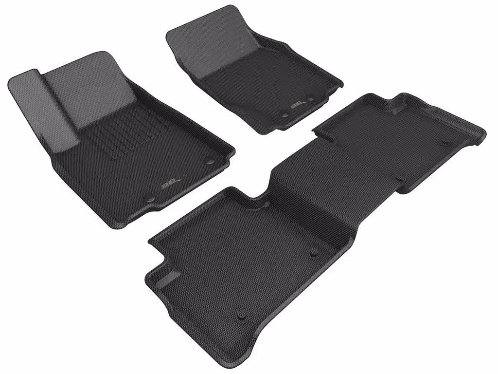 3D MAXpider Kagu Floor Liner L1JP02731509 for Jeep Grand Cherokee L Third Row, Black
