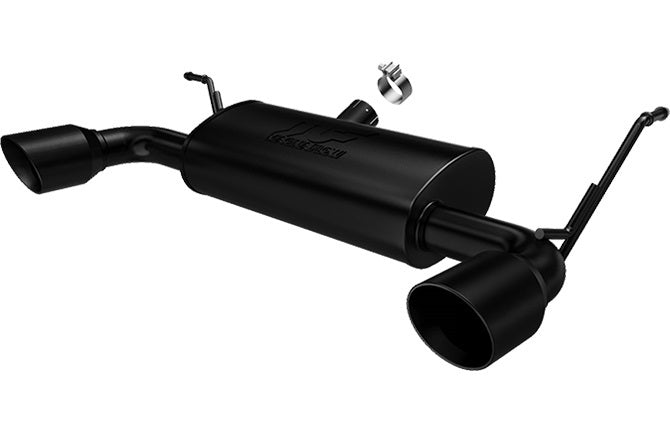 MagnaFlow Exhaust Products 18- Jeep JL 3.6L Axle Back Exhaust Black 19388
