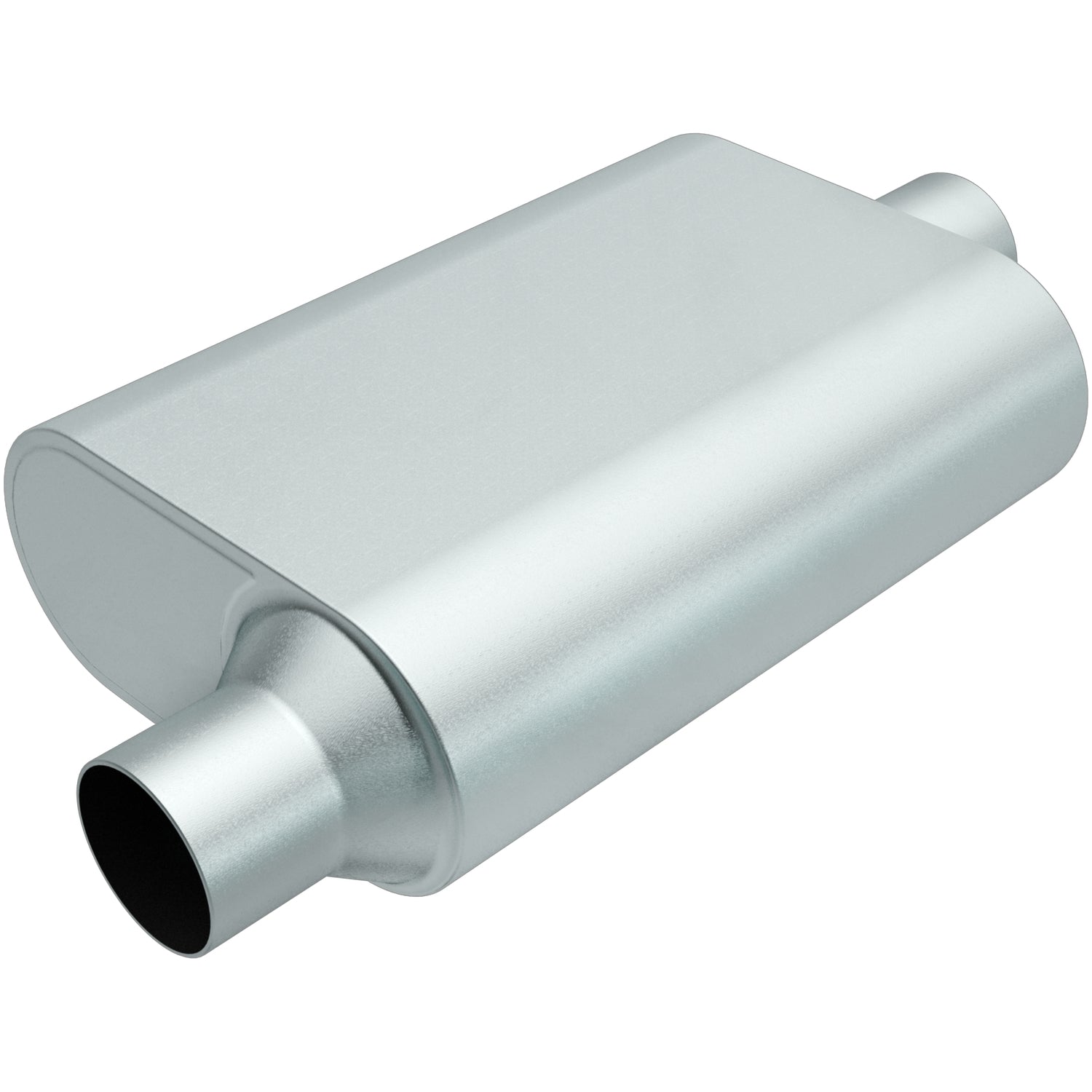 MagnaFlow Exhaust Products Rumble Aluminizd Muffler 2.25in Offset In/center R22441