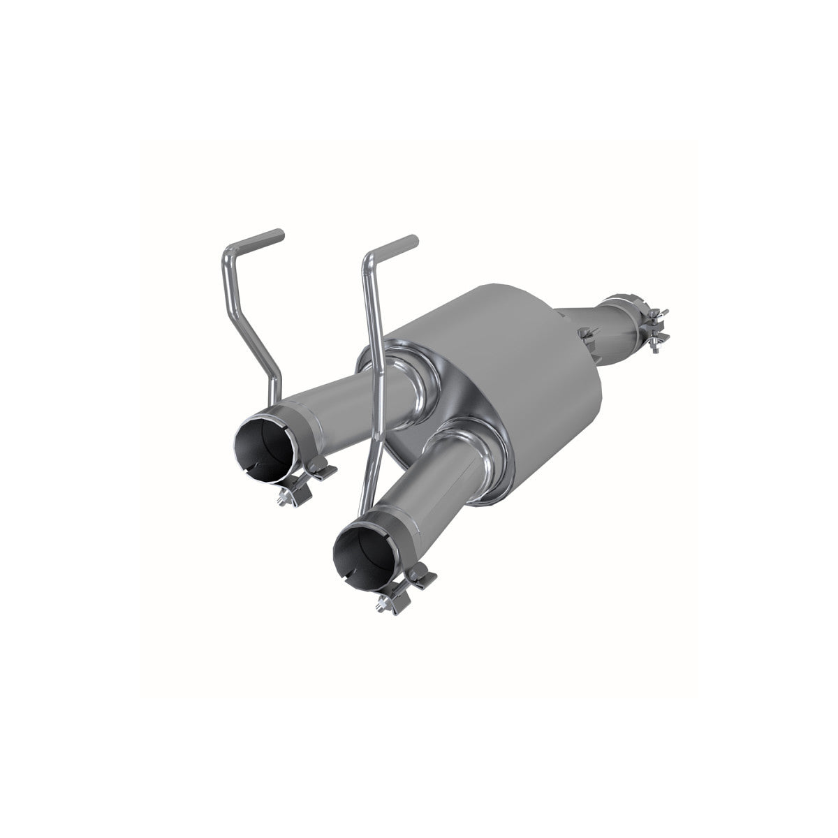 MBRP Exhaust Stainless Steel Mufflerler 3in In Single 2.25in Dual OutMBRP Exhaust S5141409