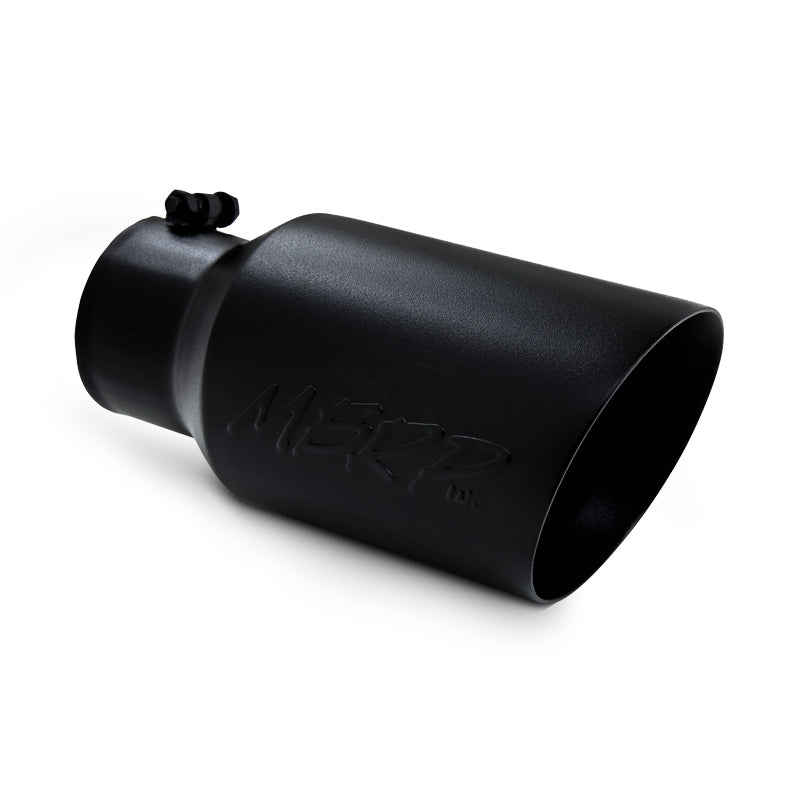 MBRP Exhaust Tip 6in O.D. Dual Wall A ngled 4in inletMBRP Exhaust T5072BLK