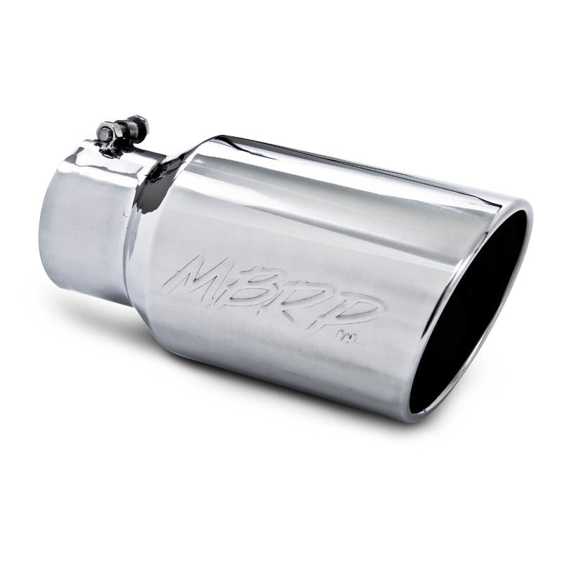 MBRP Exhaust Tip 6in O.D. Angled Roll ed End 4in inletMBRP Exhaust T5073