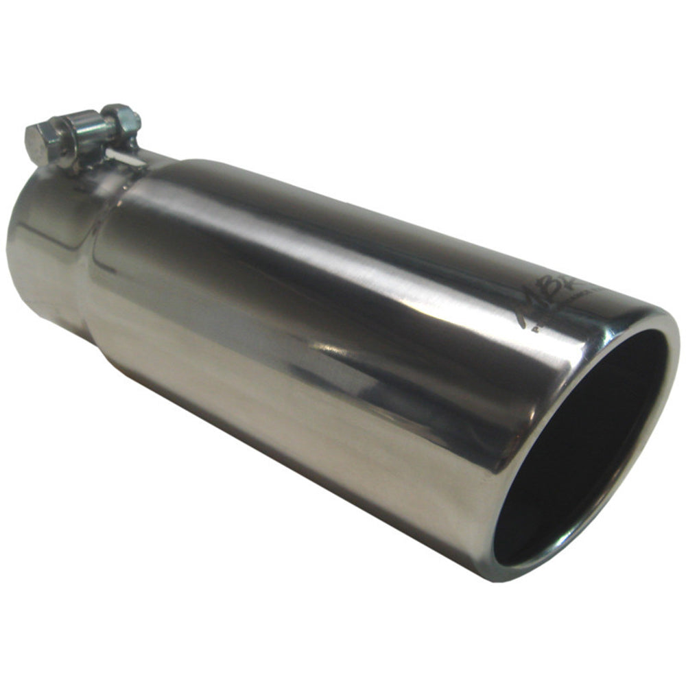 MBRP Exhaust Stainless Steel Steel Tip 3.5 in OD 3in Inlet 10in LMBRP Exhaust T5115