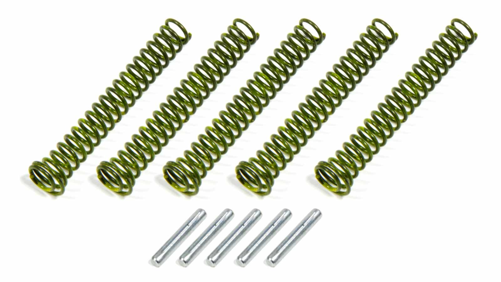 Melling 55058 Oil Pump Relief Spring #58, 58 PSI, Yellow, Set of 5