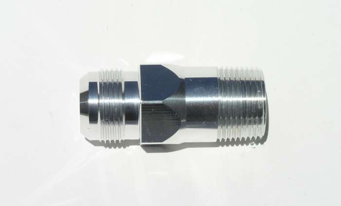 Meziere #16 AN Water Pump Fitting - Polished WP1016U