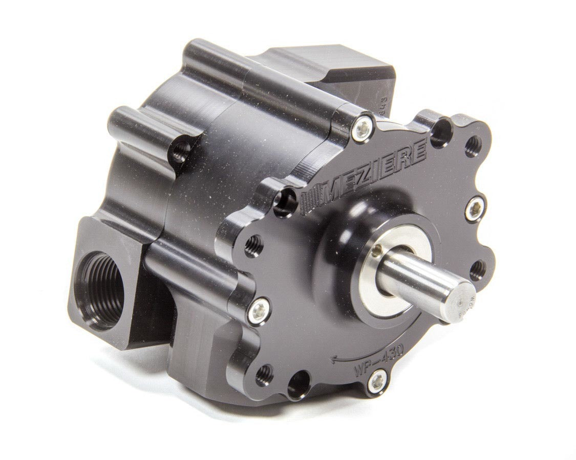 Meziere Water Pump - Remote Mount Mechanical Black WP430S