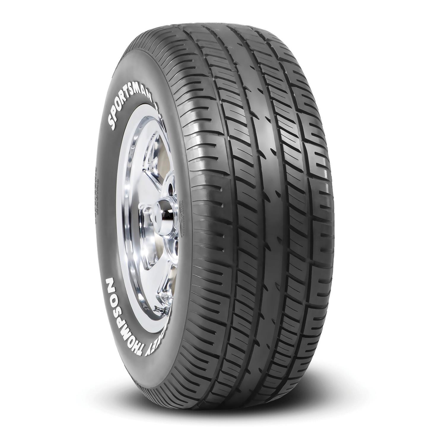 Mickey Thompson Tire - Sportsman S/T - P215/70R - 15 - Radial - T Speed Rated - 1620 Lb Max Load - White Letter Sidewall - ea