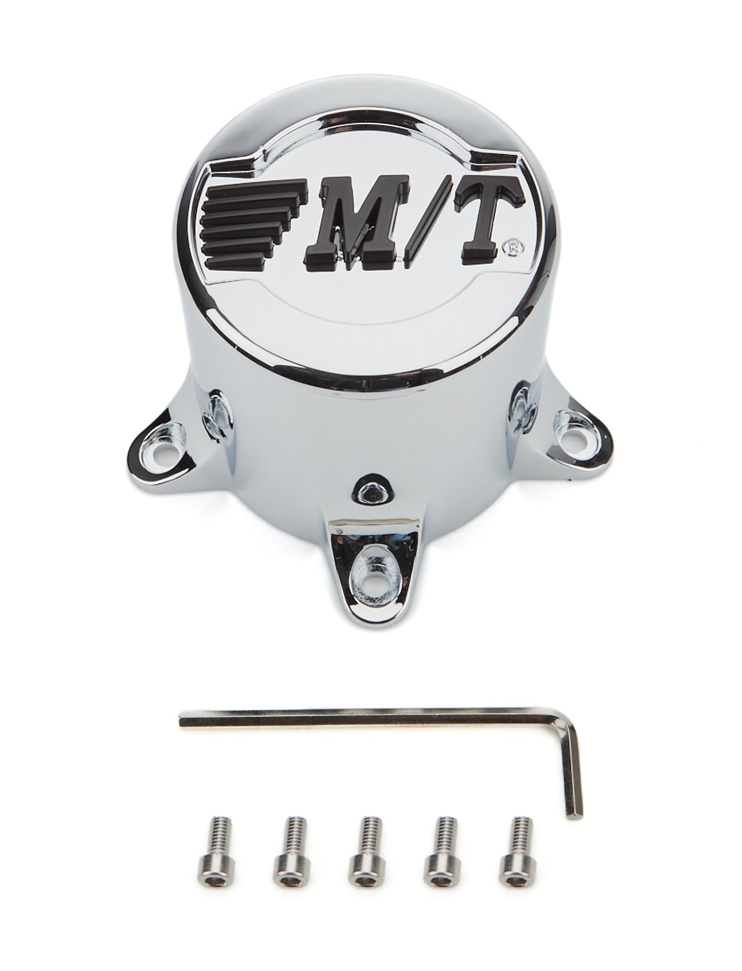 Mickey Thompson Wheel Center Cap - 3.346 in OD - Closed End - Bolt - on - Plastic - Polished - Classic III - each 250367