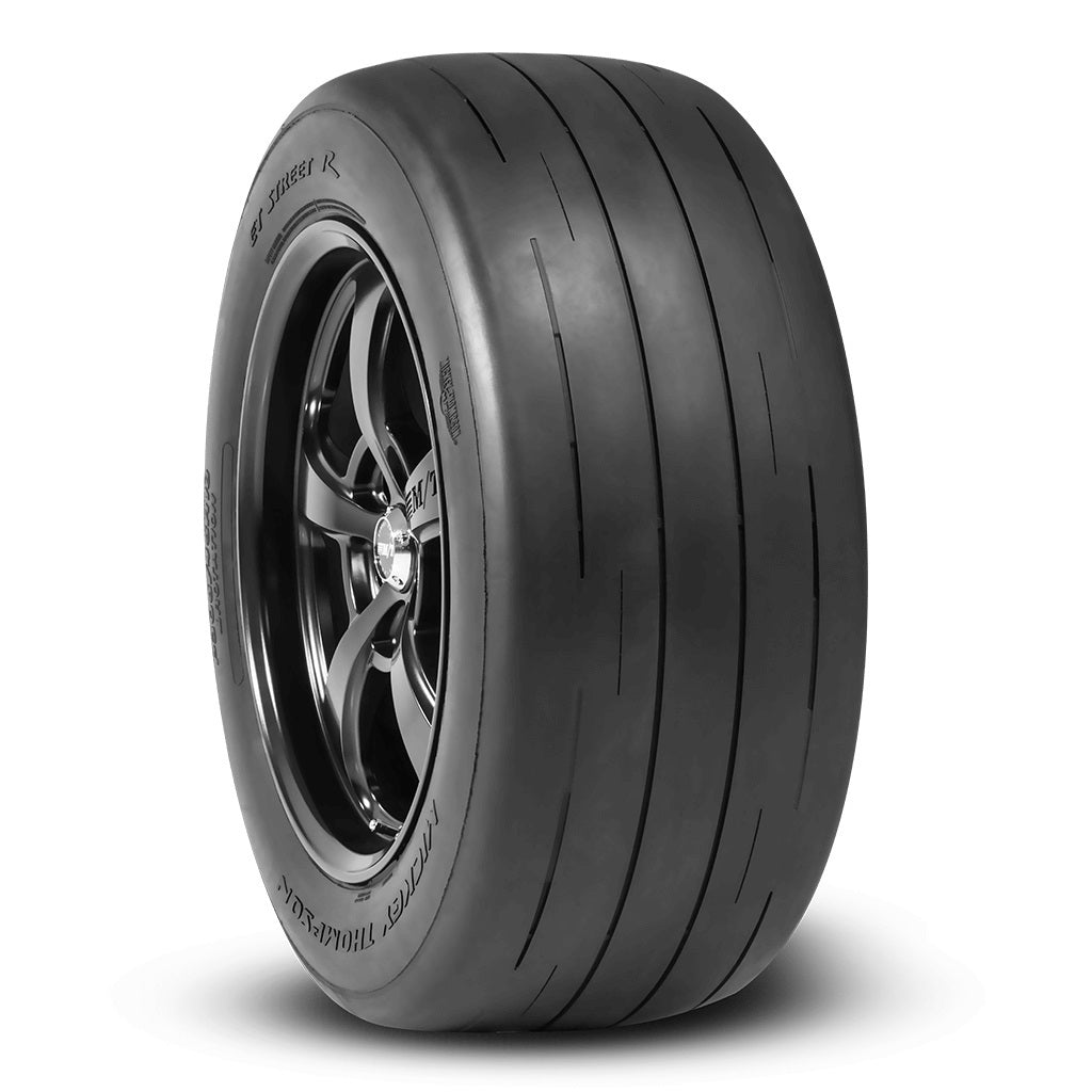 Mickey Thompson Tire - ET Street R Bias - 27.0 X 10.50 - 17LT - Bias - Ply - M5 Compound - DOT Approved - Black Sidewall - ea
