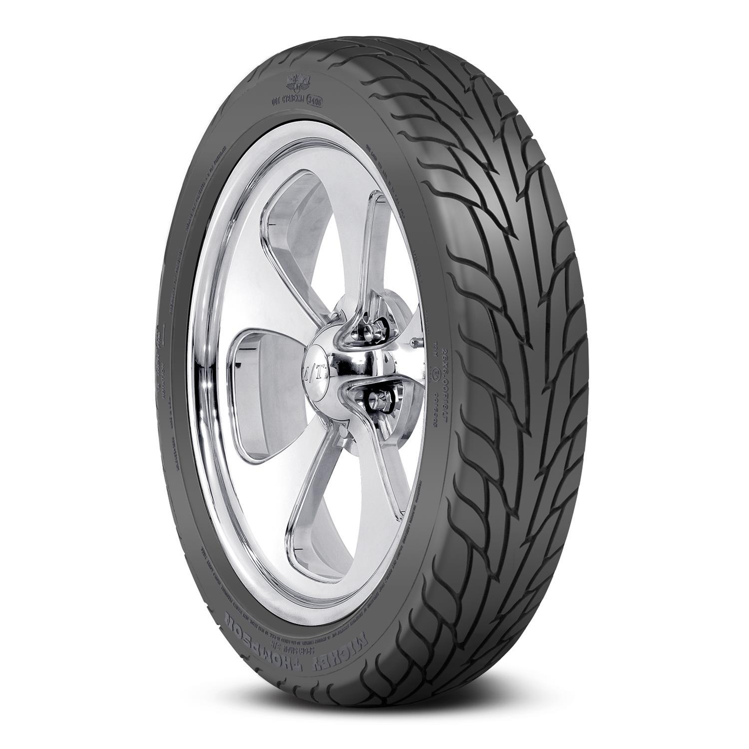 Mickey Thompson Tire - Sportsman S/R Front - 28.0 X 6.0R - 17LT - Radial - H Speed Rated - Directional - Black Sidewall - eac