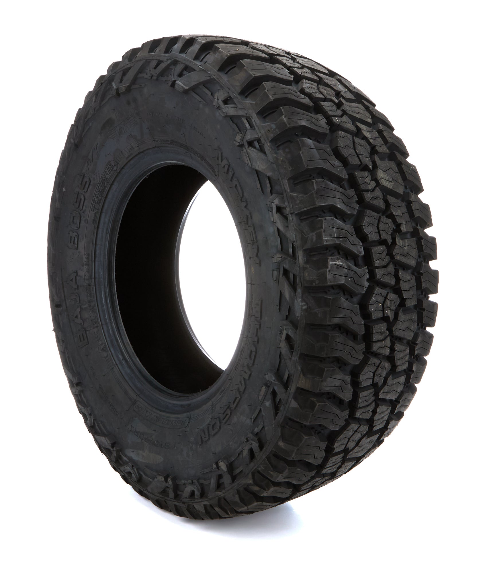 Mickey Thompson Tire - Baja Boss A/T - 315 / 70R - 17LT - Radial - 3195 Lb Max Load - Black Sidewall - each 272570