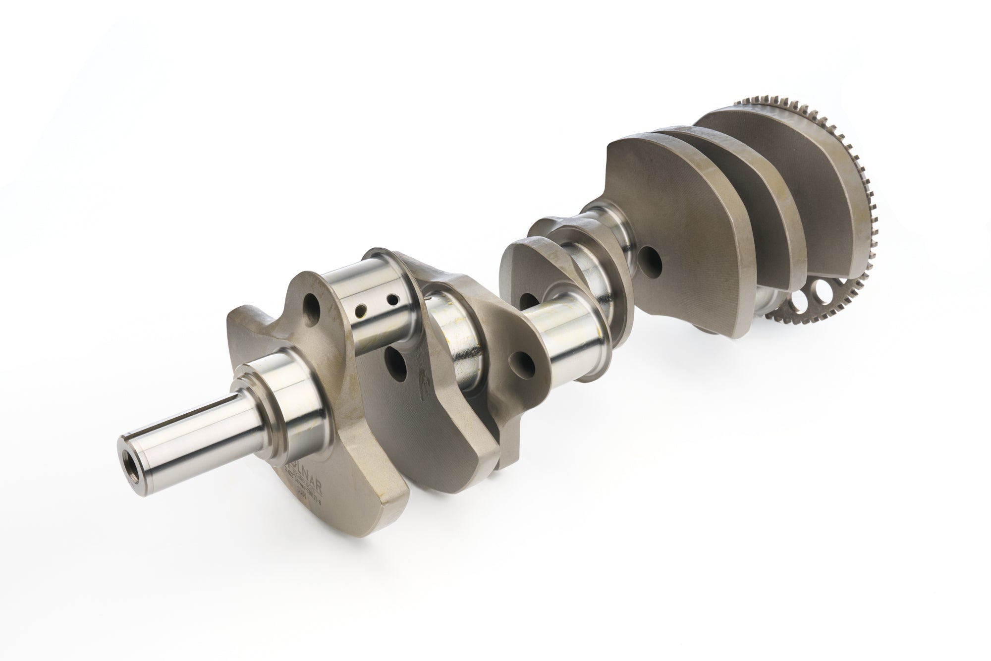 Molnar Technologies Crankshaft - 3.622 in Stroke - Internal Balance - 58X Reluctor Wheel - Forged Steel - 1 - Piece Seal - GM Gen V 346-3622LB6F-LT-58