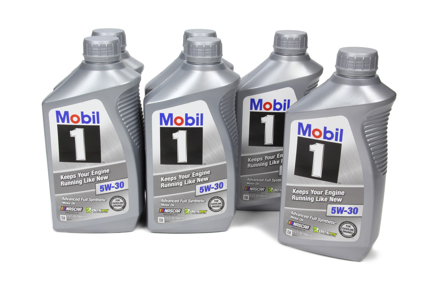 Mobil 1 Motor Oil - 5W30 - Synthetic - 1 Qt Bottle - set of 6 124315