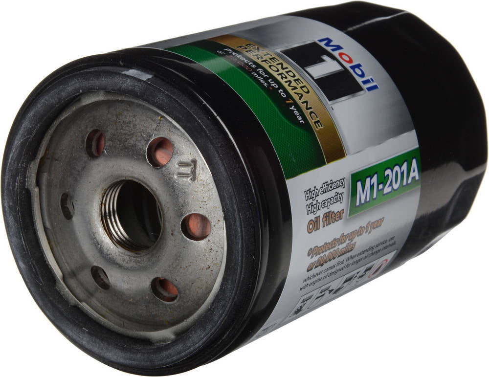 Mobil 1 Oil Filter - Extended Performance - Canister - Screw - on - 4.75 in Tall - 18 Mm X 1.50 Thread - Steel - Black Paint - GM - each M1-201A