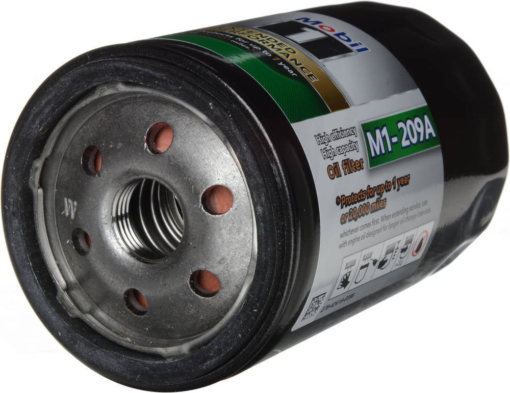 Mobil 1 Oil Filter - Extended Performance - Canister - Screw - on - 4.75 in Tall - 3/4 - 16 in Thread - Steel - Black Paint - Various Applicat M1-209A
