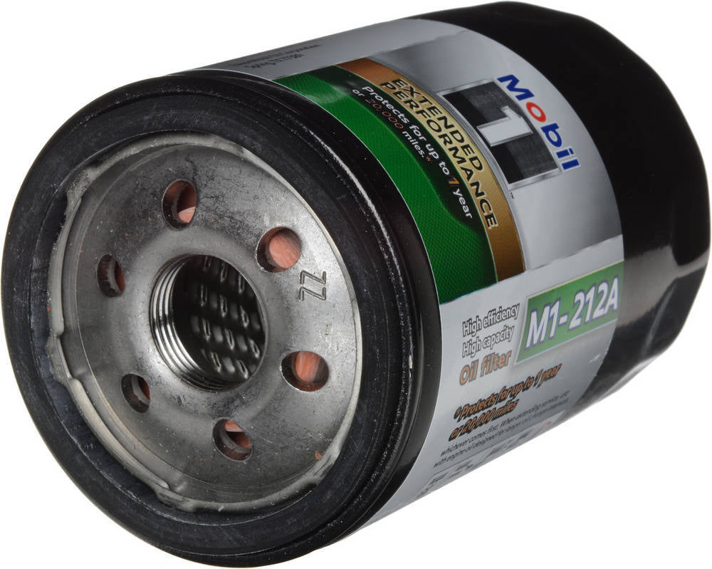 Mobil 1 Oil Filter - Extended Performance - Canister - Screw - on - 4.87 in Tall - 22 Mm X 1.50 in Thread - Steel - Black Paint - Various Appl M1-212A