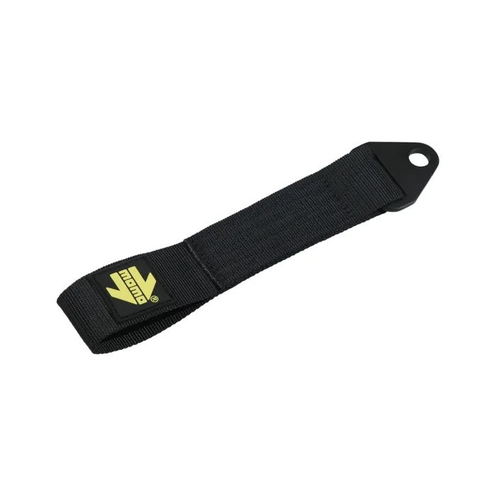 MOMO Tuning & Safety Tow Strap - Loop - 10000 Lb Capacity - Bolt - on - Nylon - Black - each MTOWBK