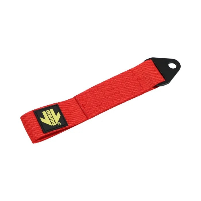 MOMO Tuning & Safety Tow Strap - Loop - 10000 Lb Capacity - Bolt - on - Nylon - Red - each MTOWRD
