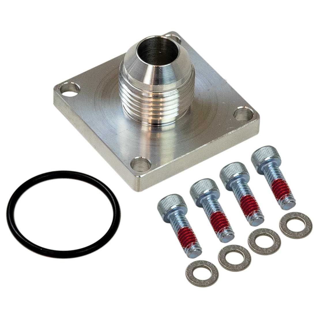 Moroso 22751 Dry Sump Square Base 8 AN Male Oil Pump Fitting