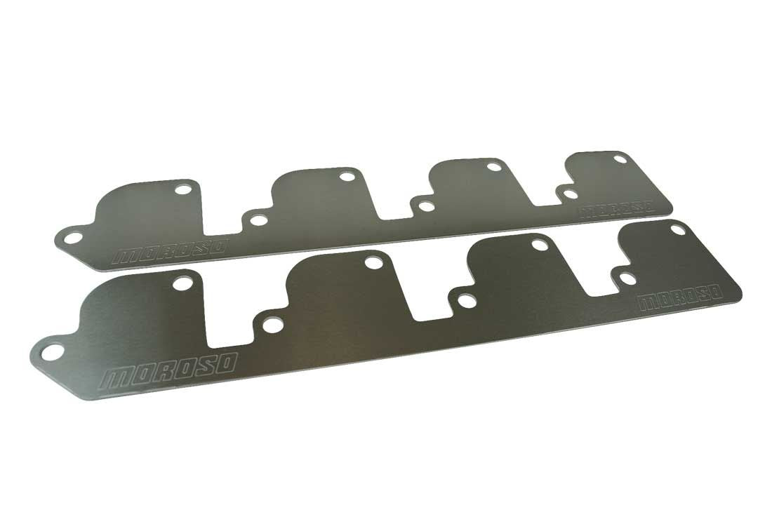 Moroso 25181 Exhaust Port Block-Off Plates for Ford Cleveland/Modified