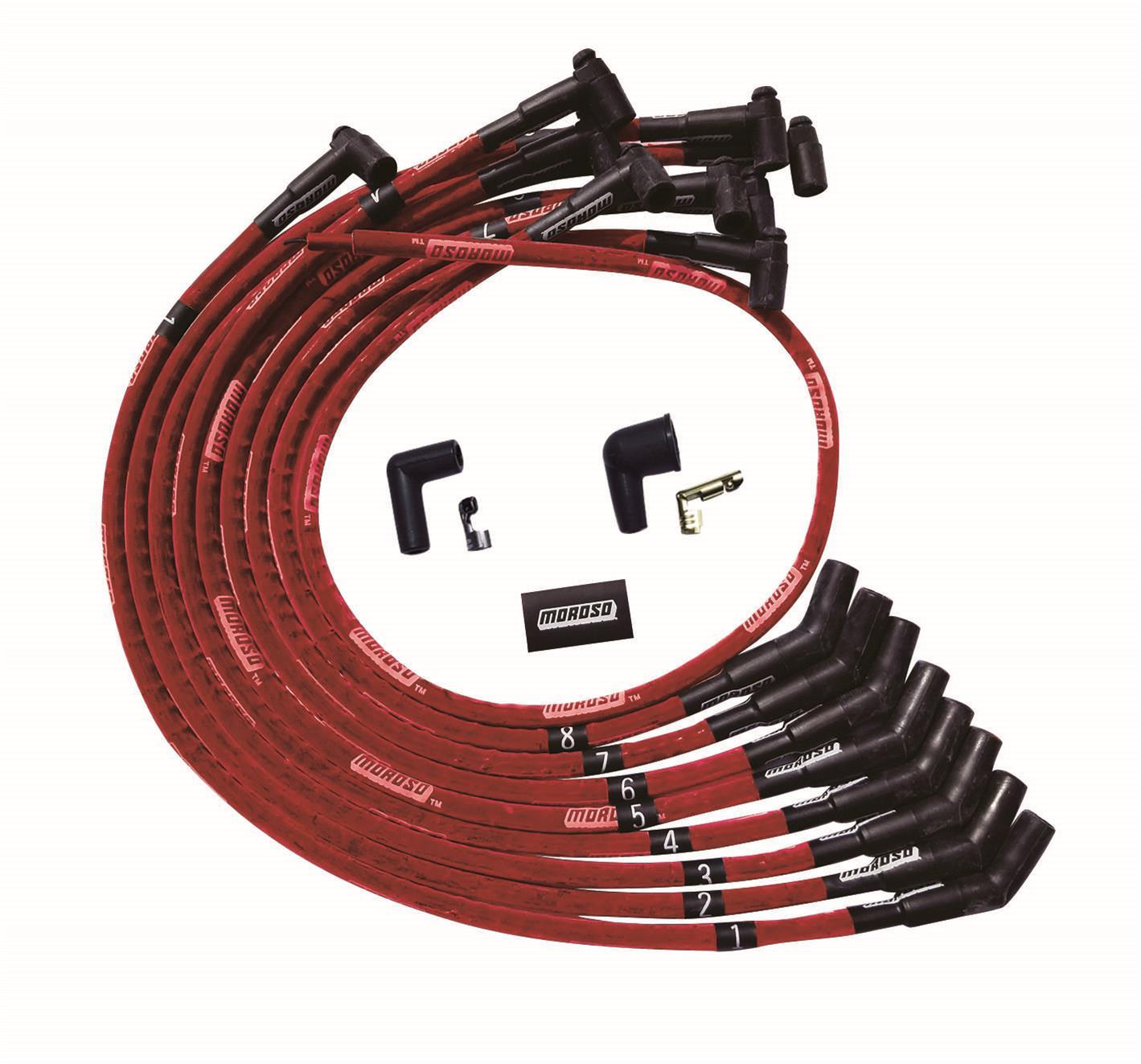 MOROSO 52542 Ultra Spark Plug Wire Set for Big Block Chevy